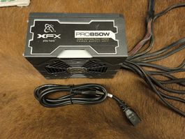 PC Computer Netzteil XFX PRO 850W mit Verkabelung