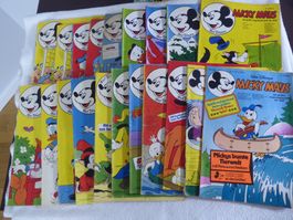 Micky Maus 1972/73/75/76 total 20 Hefte in gutem Zustand