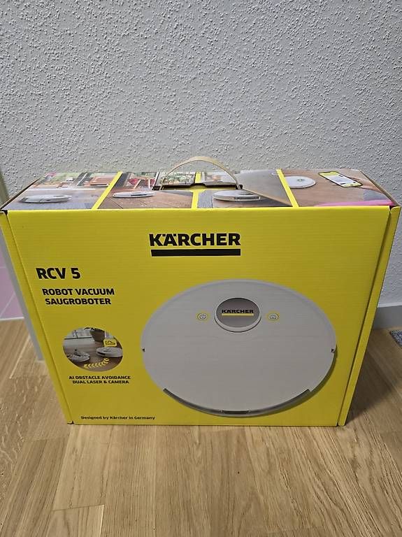 Kärcher Aspirapolveri & Accessori: Kärcher Saugroboter RCV 5 – Nuovo e nell'imballaggio originale da Waltenschwil venduto da leo_tzj8 1