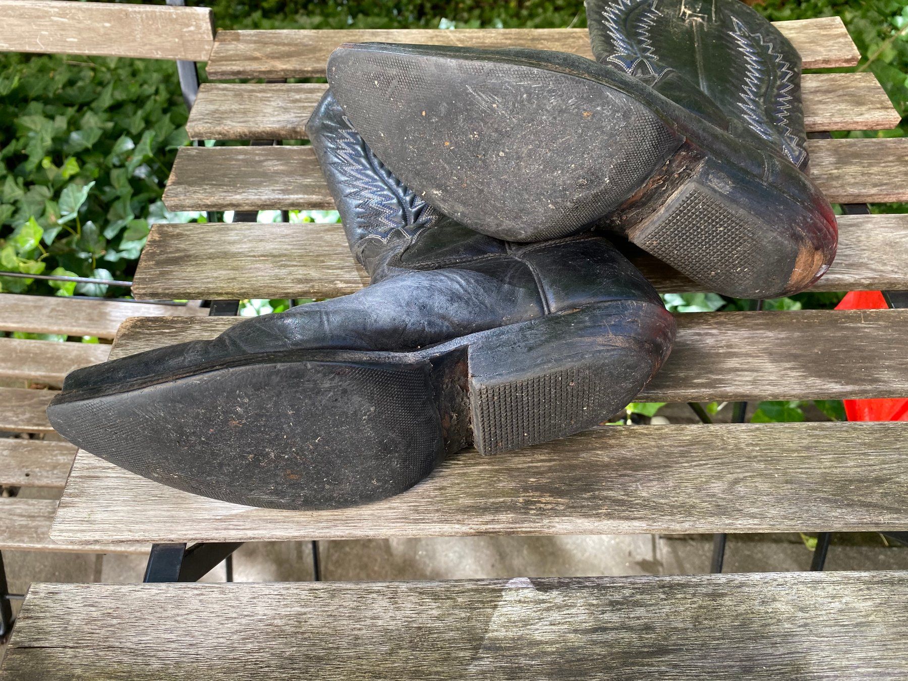 Herrenschuhe: Original gebrauchte Cowboy Stiefel Leder Diverse Grössen – Gebraucht aus Zürich von Pyramid1 6
