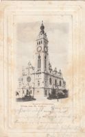 Ansichtskarte Linsebühlkirche St. Gallen frankiert 1903