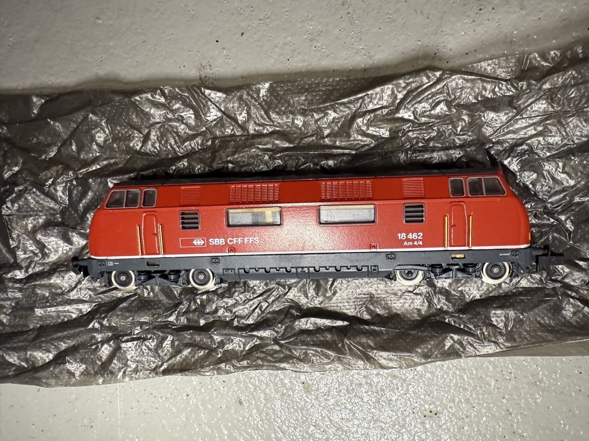 Märklin Modellini di ferrovie: Arnold Rapido N SBB Am 4/4 18462 – Usato da Berikon venduto da TopLok 1