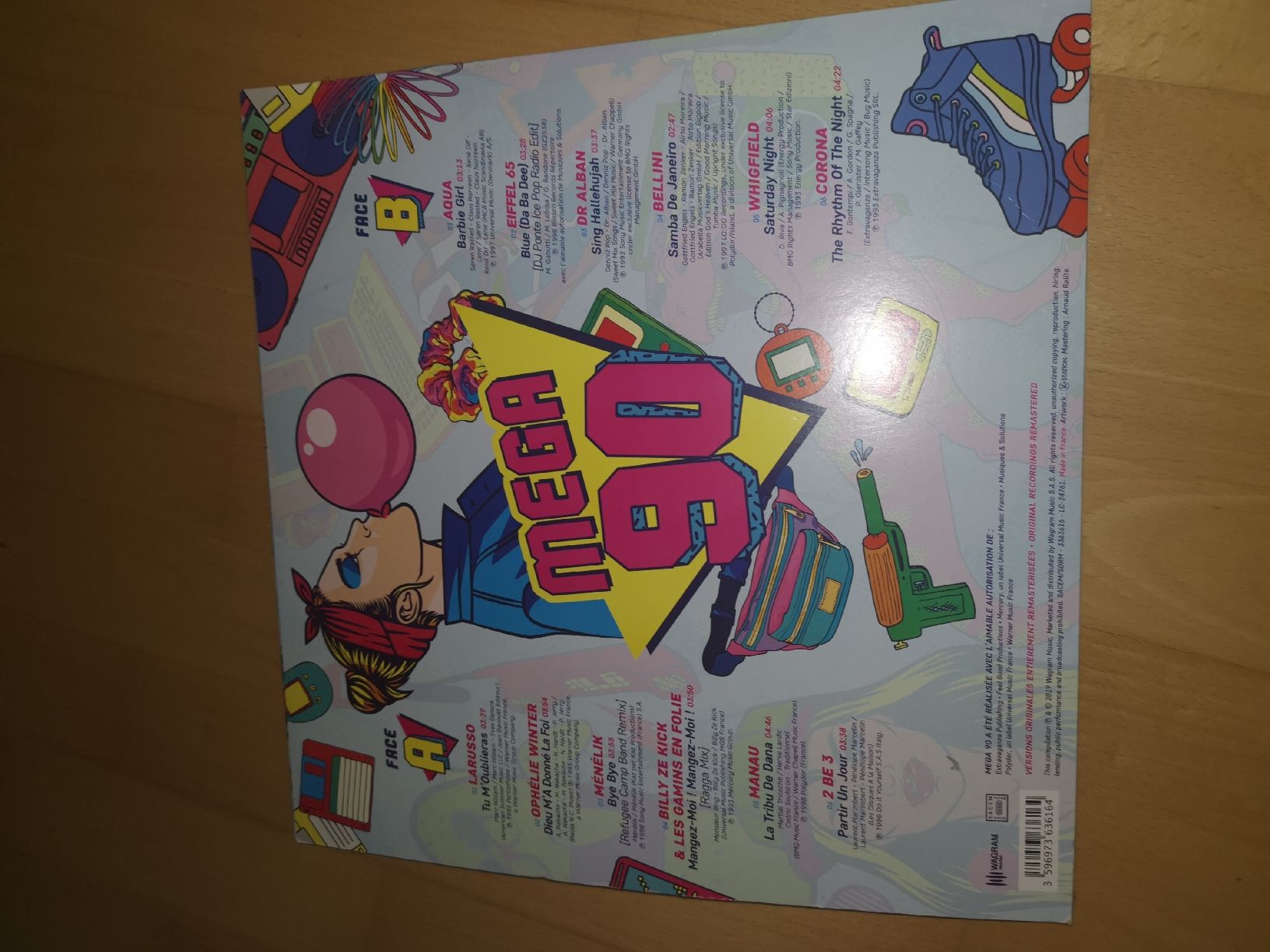 Schallplatten: Vinyle MEGA 06 - Compilation Années 90 en Excellent état – Gebraucht aus La Corbaz von Emma22cj 1