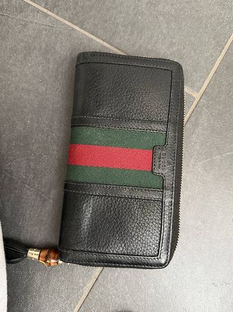 Gucci Portemonnaie Schwarz 