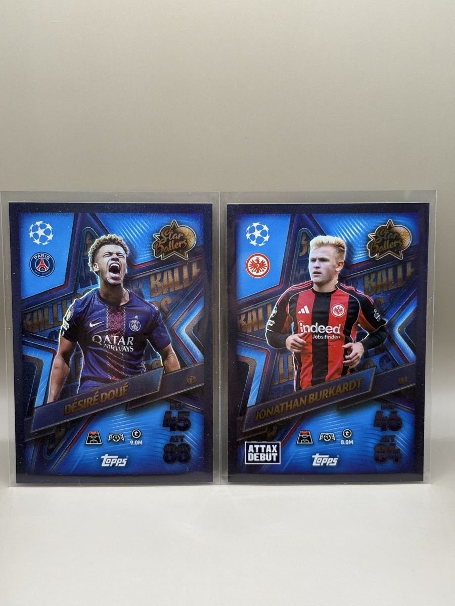 Topps Carte collezionabili: Star Ballers - Doué/Burkhardt - SB 3/4 – Nuovo (secondo la descrizione) da Oberbuchsiten venduto da Bananefrappe93