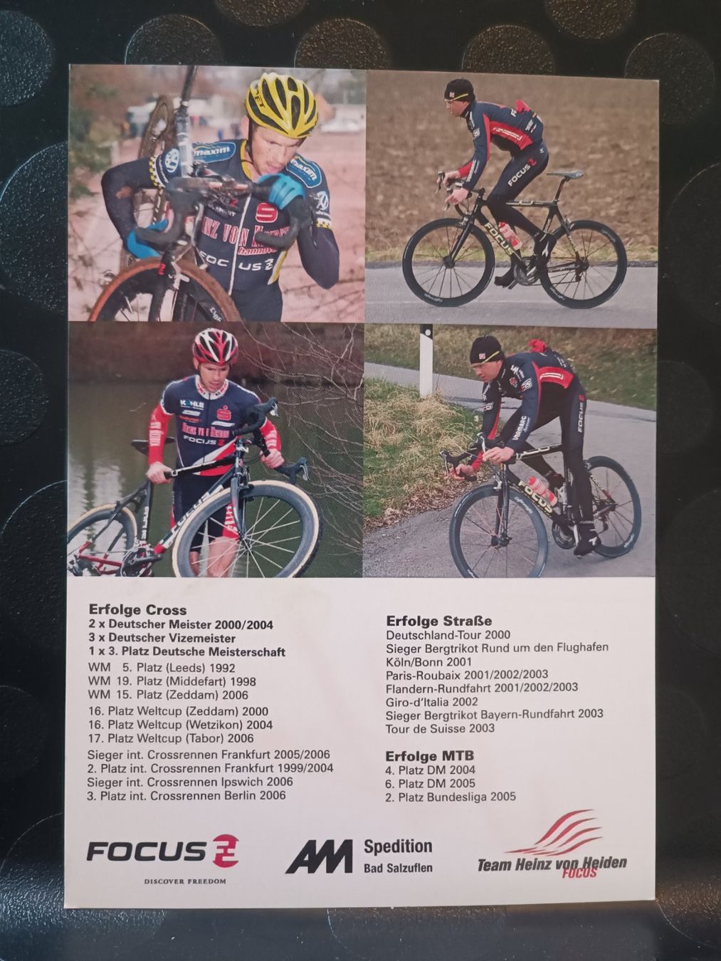 Autografi: Malte Urban - Radsport - Handsigniert – Usato da Menziken venduto da Artographs 1