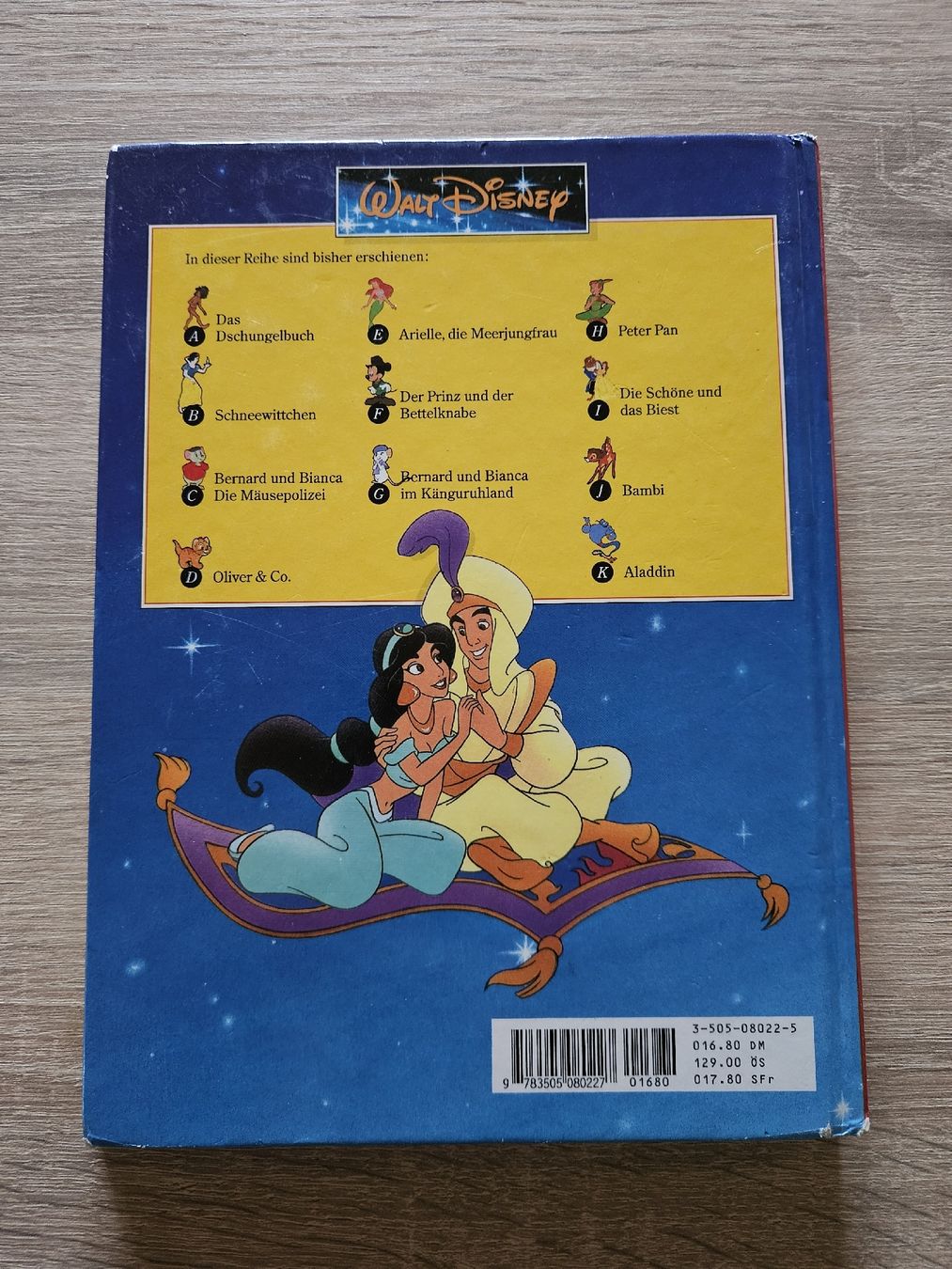 Libri: Walt Disney Aladdin Kinderbuch – Usato da Ebikon venduto da SecondChance_byM 1