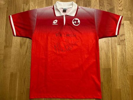SCHWEIZ NATI 4 MARCO WALKER MAILLOT SUISSE SIGNIERT LOTTO XL