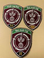 3x A-Badge: Mob Log Bat 21/22/52 - Schweizer Armee