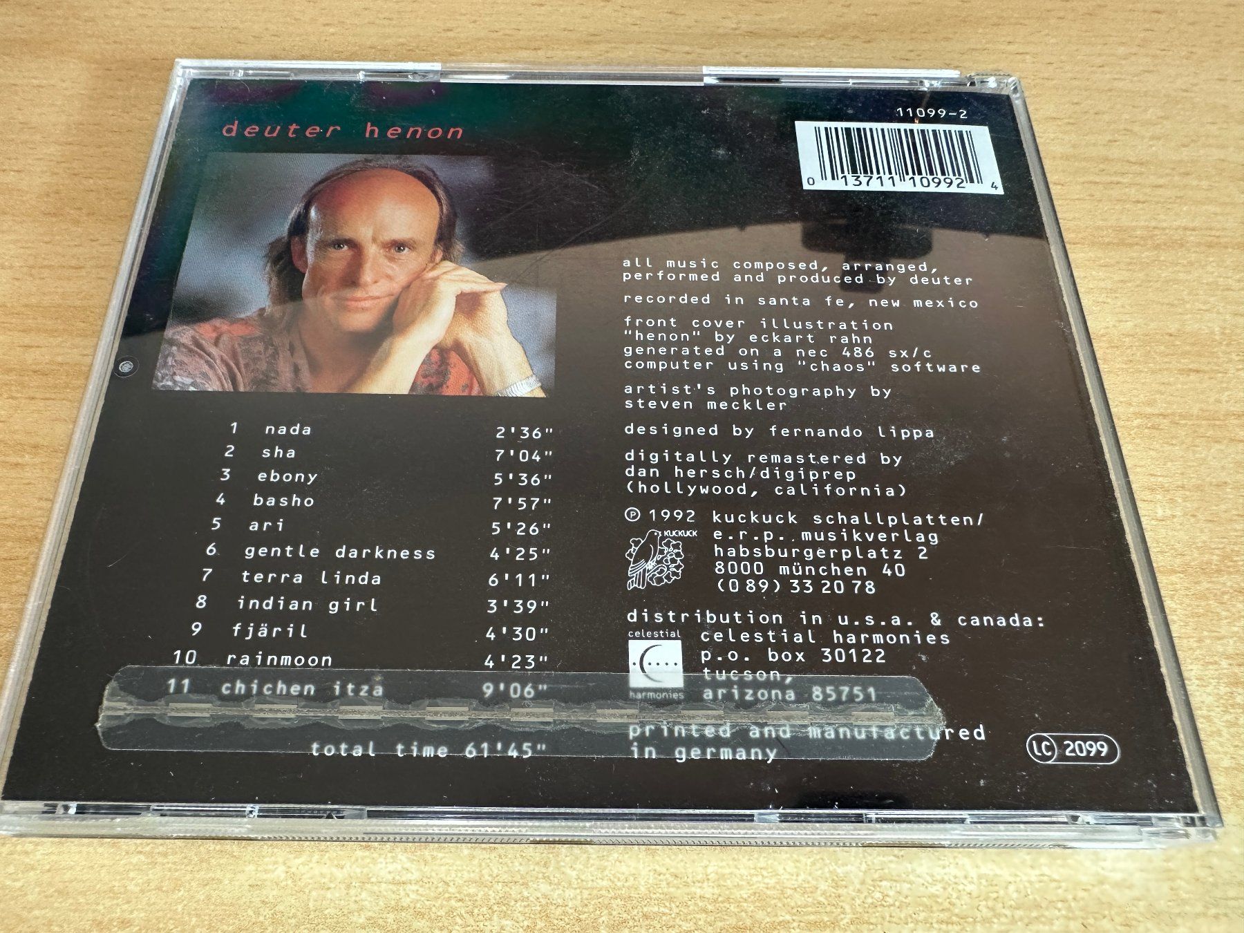 CD: N8 Deuter – Henon – Usato da Rikon im Tösstal venduto da Alpenmutz 1