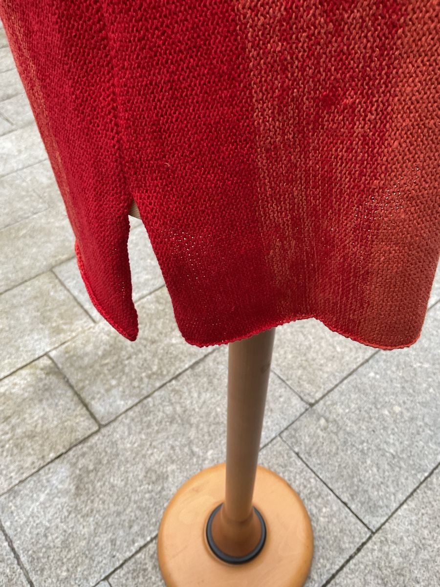 Pullover & Sweatshirts: Kurz Arm Strick Pullover M Linen / Cotton Orange rot Töne – Neu (gemäss Beschreibung) aus Wil ZH von RiccardaWegmann 8