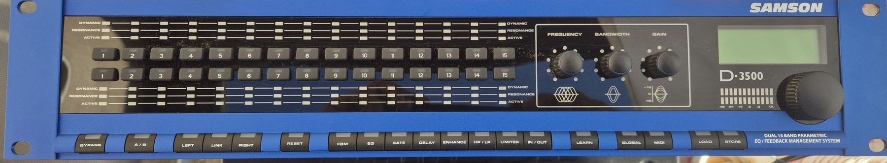 Equalizer: Equalizzatore Samson D-3500 parametrico dual 15bande – Gebraucht aus Bellinzona von fro_c6z5