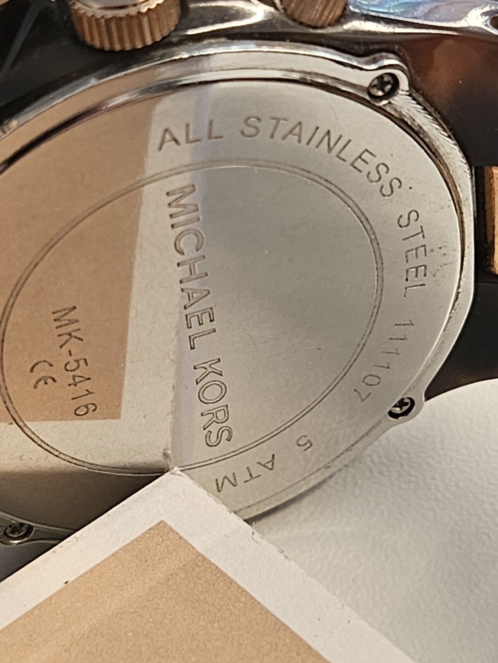 Michael Kors Orologi: Michael Kors Damen Uhr MK-5416  Strass – Nuovo (secondo la descrizione) da Ormalingen venduto da nomolnoi 6