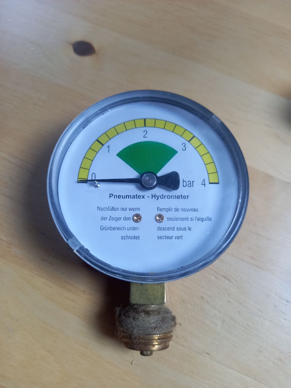 Misurare: Hidrometer -Pneumatex 4 bar – Usato da Minusio venduto da epp_cty9