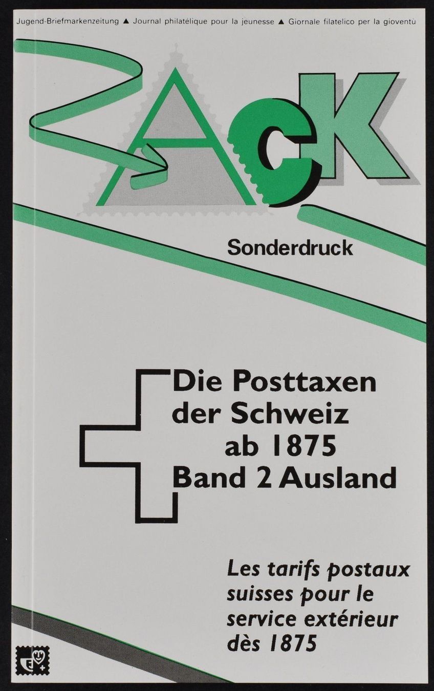 Tutti i francobolli: Zack, POSTTAXEN DER SCHWEIZ,  2 Bände – Nuovo (secondo la descrizione) da Wetzikon ZH venduto da Philimpex 1