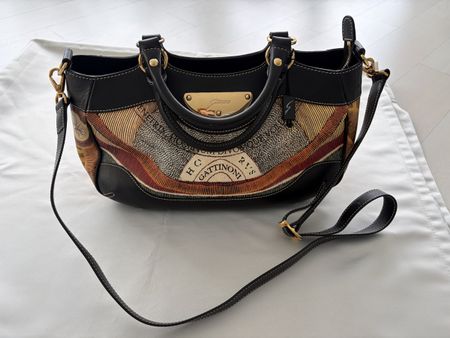 Gattinoni Handtasche, Top Zustand! Leder, Tragetasche.
