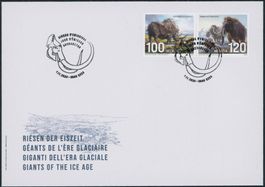 2024 - Eiszeit - Zusammenhängende - Ersttagsbrief FDC ET