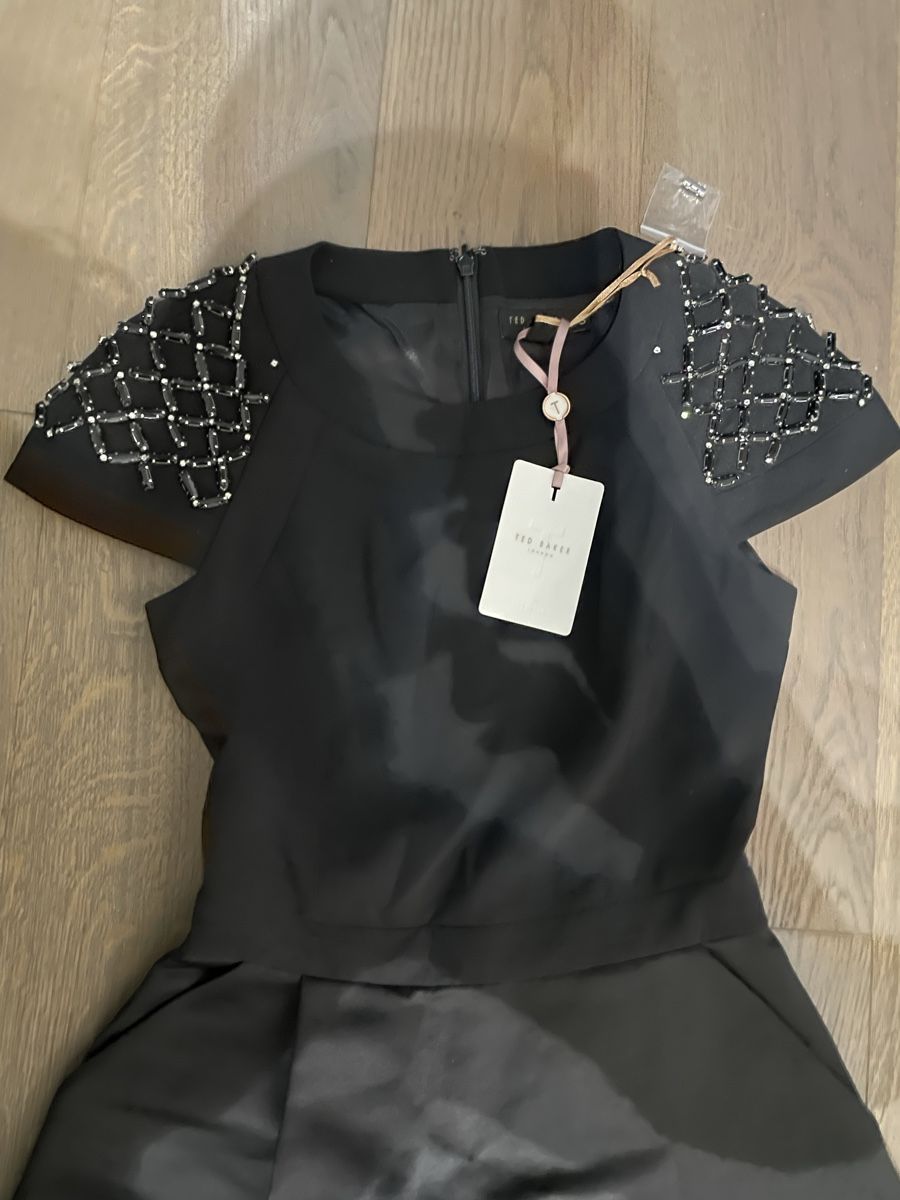 Ted Baker Vestiti: Ted baker black midi dress – Nuovo e nell'imballaggio originale da Melide venduto da Nikola-123 1