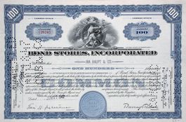 Bond Stores Inc. - 1944