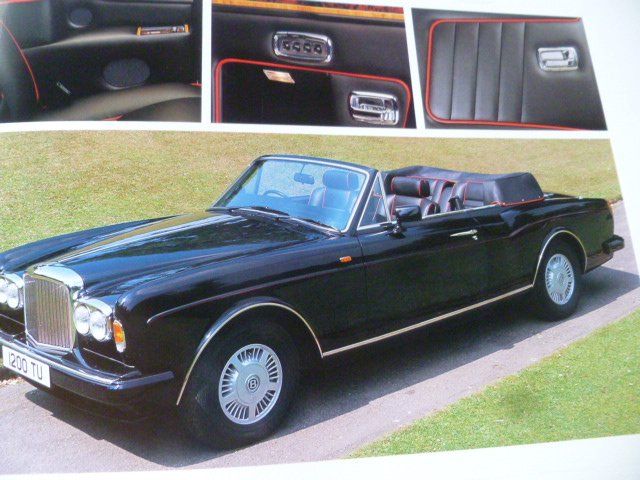 Bentley Documenti: Bentley Prospekt 1990 – Usato da Zofingen venduto da sosalinos01 1