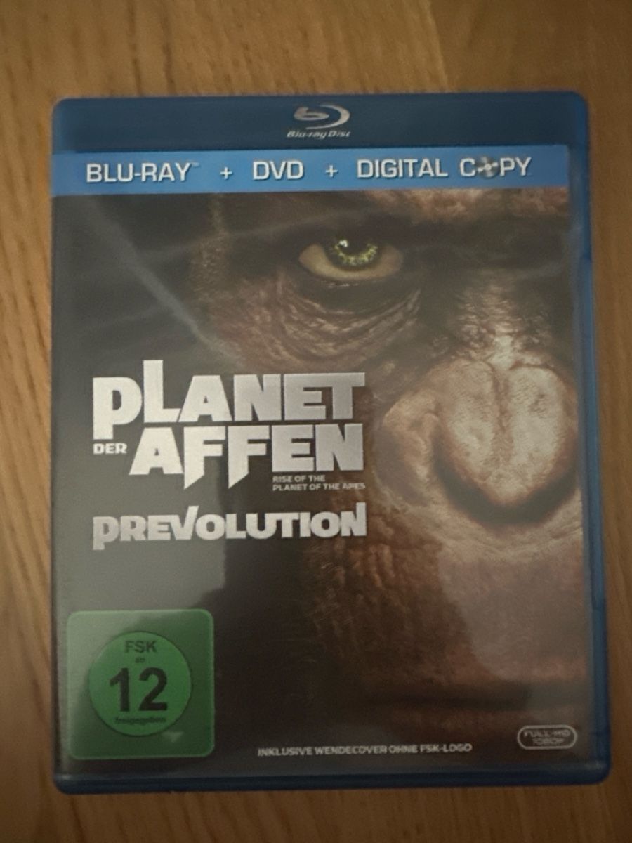 Tutti i DVDs: Planet der Affen: Prevolition Blu-ray + DVD – Nuovo (secondo la descrizione) da Hochdorf venduto da Blitzman83