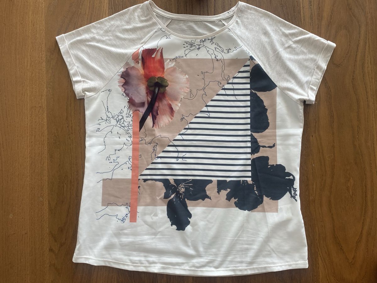 Opus T-Shirts: Viscose/Polyester sand farbig Gr. 44, Opus – Gebraucht aus Meggen von 6003Luzern