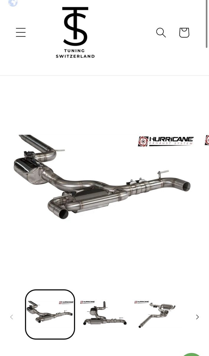 Volkswagen Sistemi di scarico: Échappement Hurricane pour Golf 7/ Audi / Seat – Nuovo e nell'imballaggio originale da Romont FR venduto da kev_dcl8