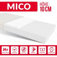 Matratze 90x190 MICO - H2/H3 - 10cm