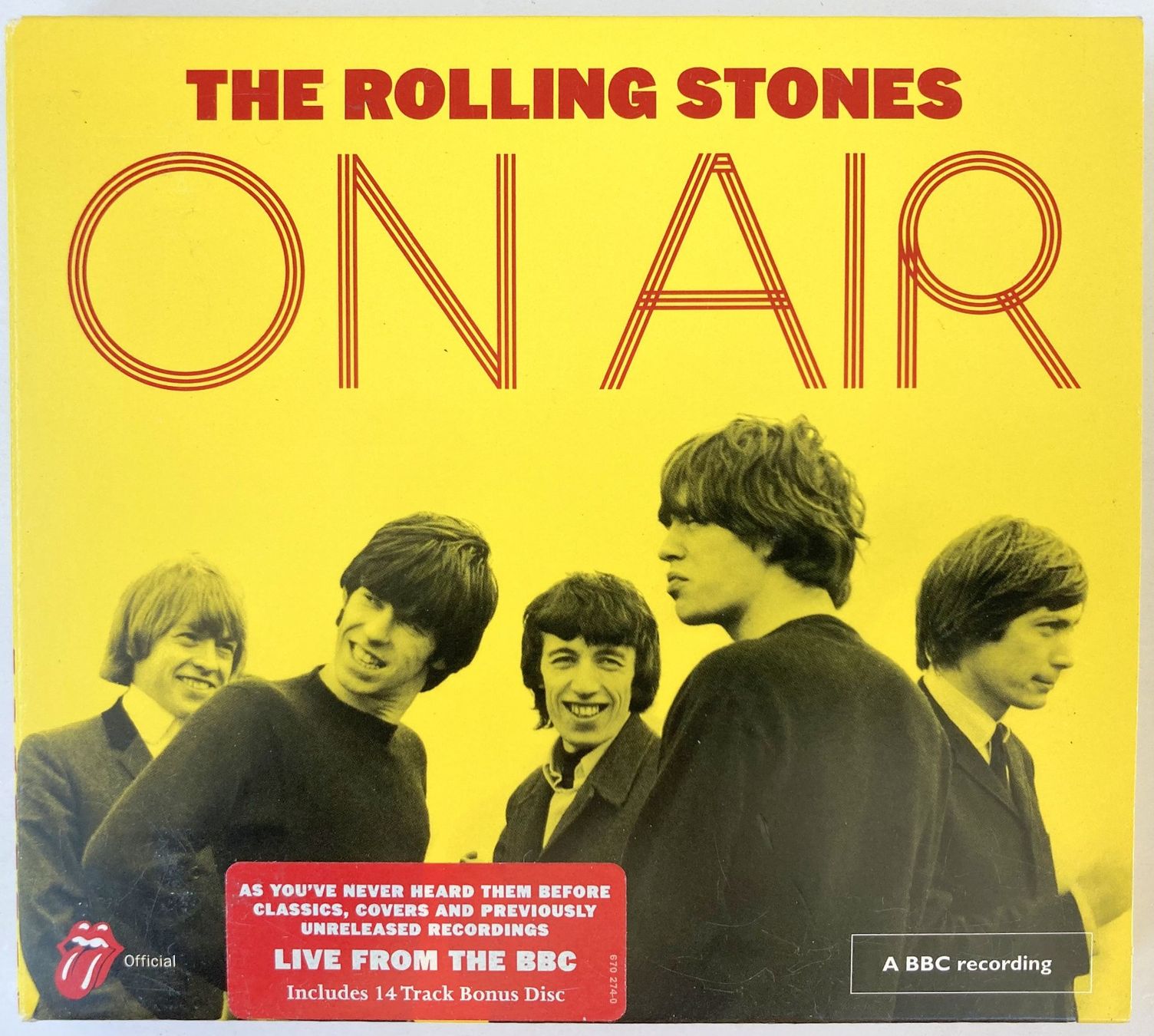 CDs: ROLLING STONES - ON AIR – Gebraucht aus Bottens von hotter-than-hell