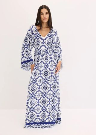 ☀️ HINGUCKER! Edles Maxikleid im Mallorca-Chic /44/46