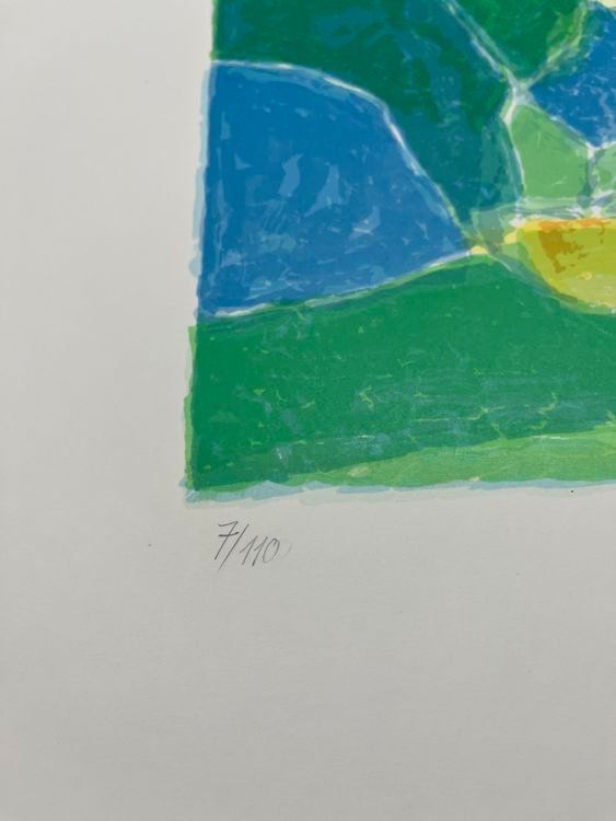 Grafica & Litografie: BERT SCHMIDMEISTER LITHOGRAPHIE SIGNIERT NUMMERIERT – Usato da Gersau venduto da grafik-kunst 3