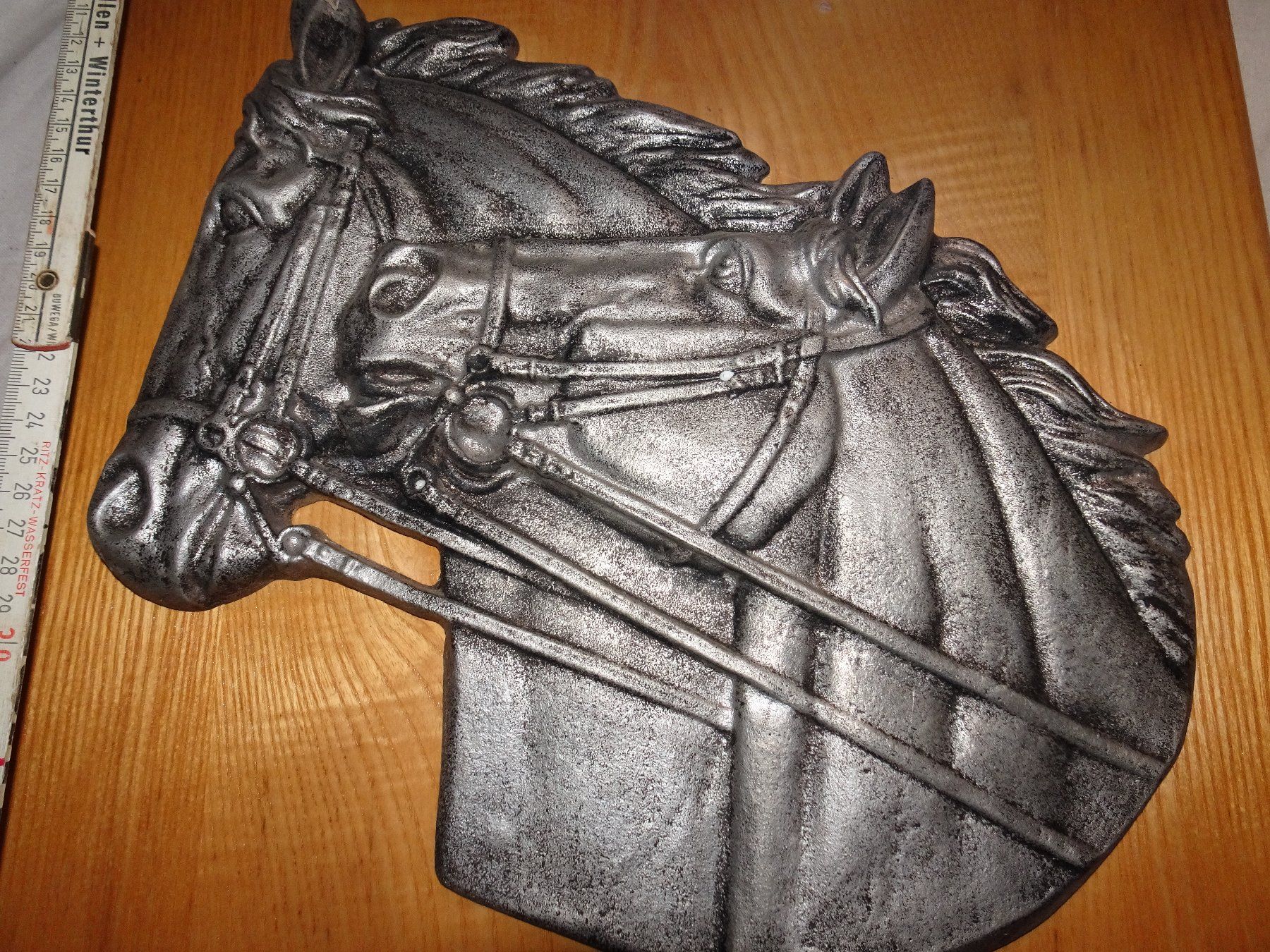 Poster & Bilder: Pferdebild Metall – Gebraucht aus Bichwil von Silbereule9 1