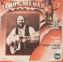 Vinyl Single Louis Menar - Gemseli-Jäger/Luegid vo Berge und