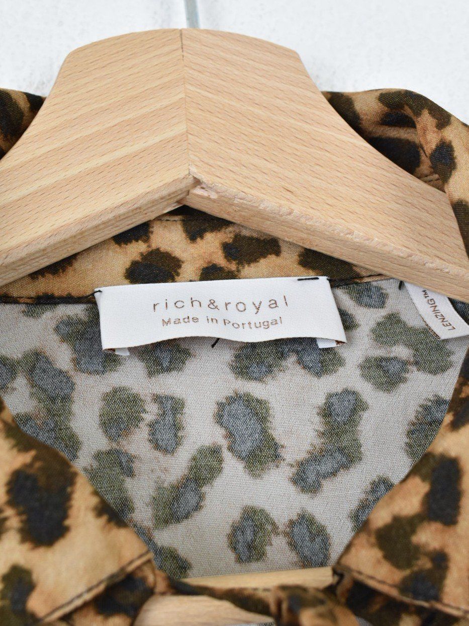 Rich & Royal Camicette: Rich & Royal Bluse, Gr.34, Leoprint – Usato da Nürensdorf venduto da 2ND_STORY 4