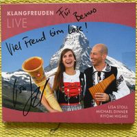 LISA STOLL-MIT UNTERSCHRIFT KLANGFREUDEN LIVE (DIGIPACK)