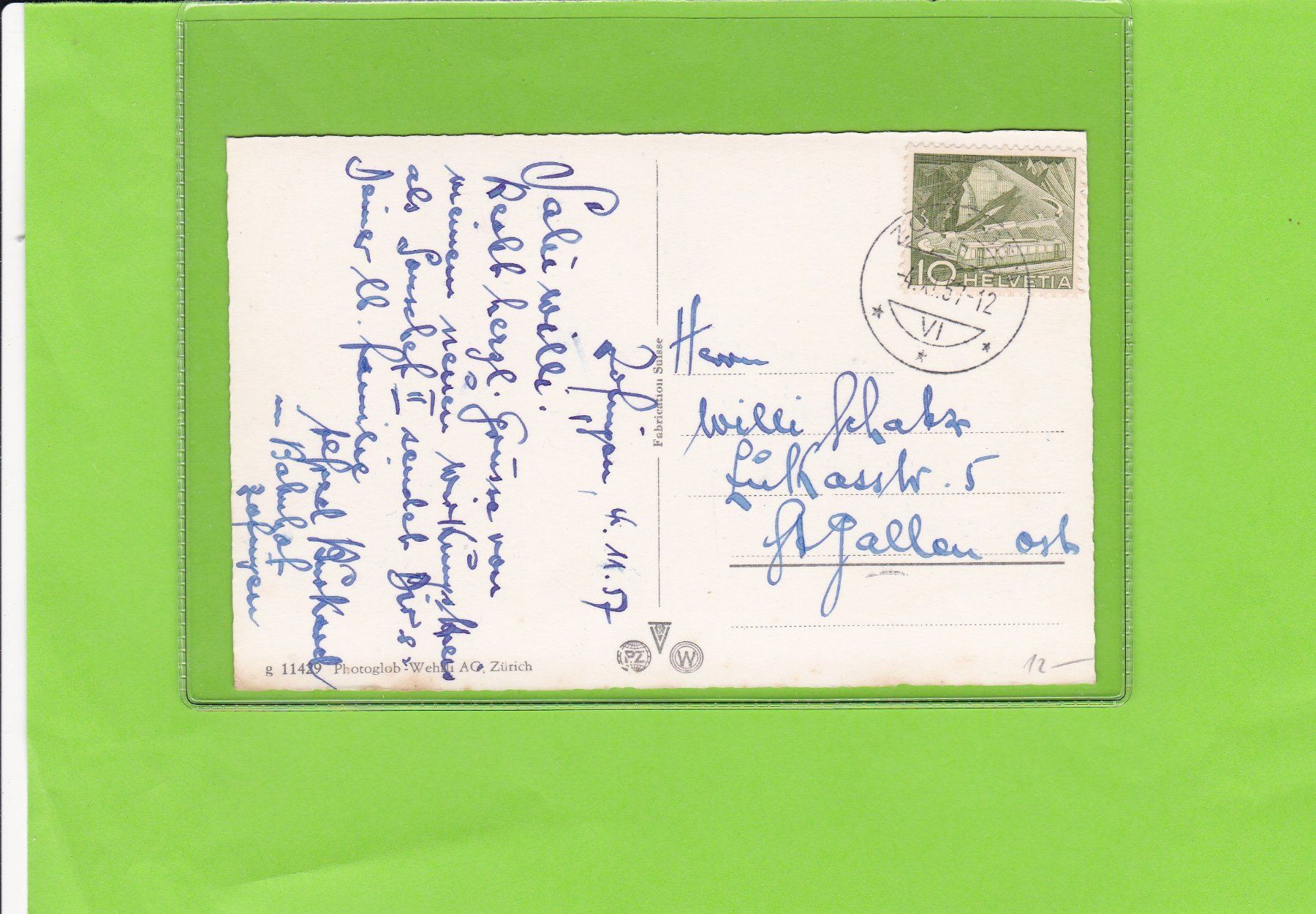 Cartes postales: Zofingen – D'occasion à St. Peterzell par neckertal 1
