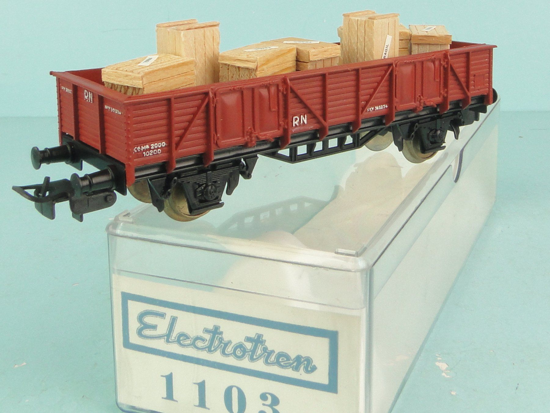Modellini di ferrovie: Electrotren 1103 RN Güterwagen – Usato da Bülach venduto da cann11