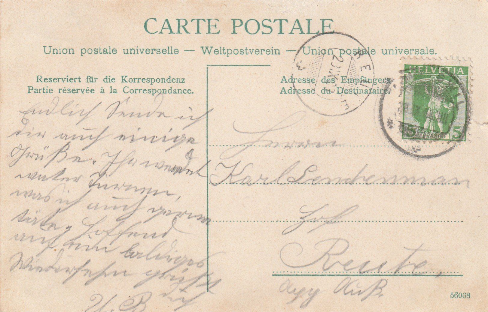 Cartoline postali: Amriswil Weinfelderstrasse – Usato da Rorschacherberg venduto da fratovi2 1