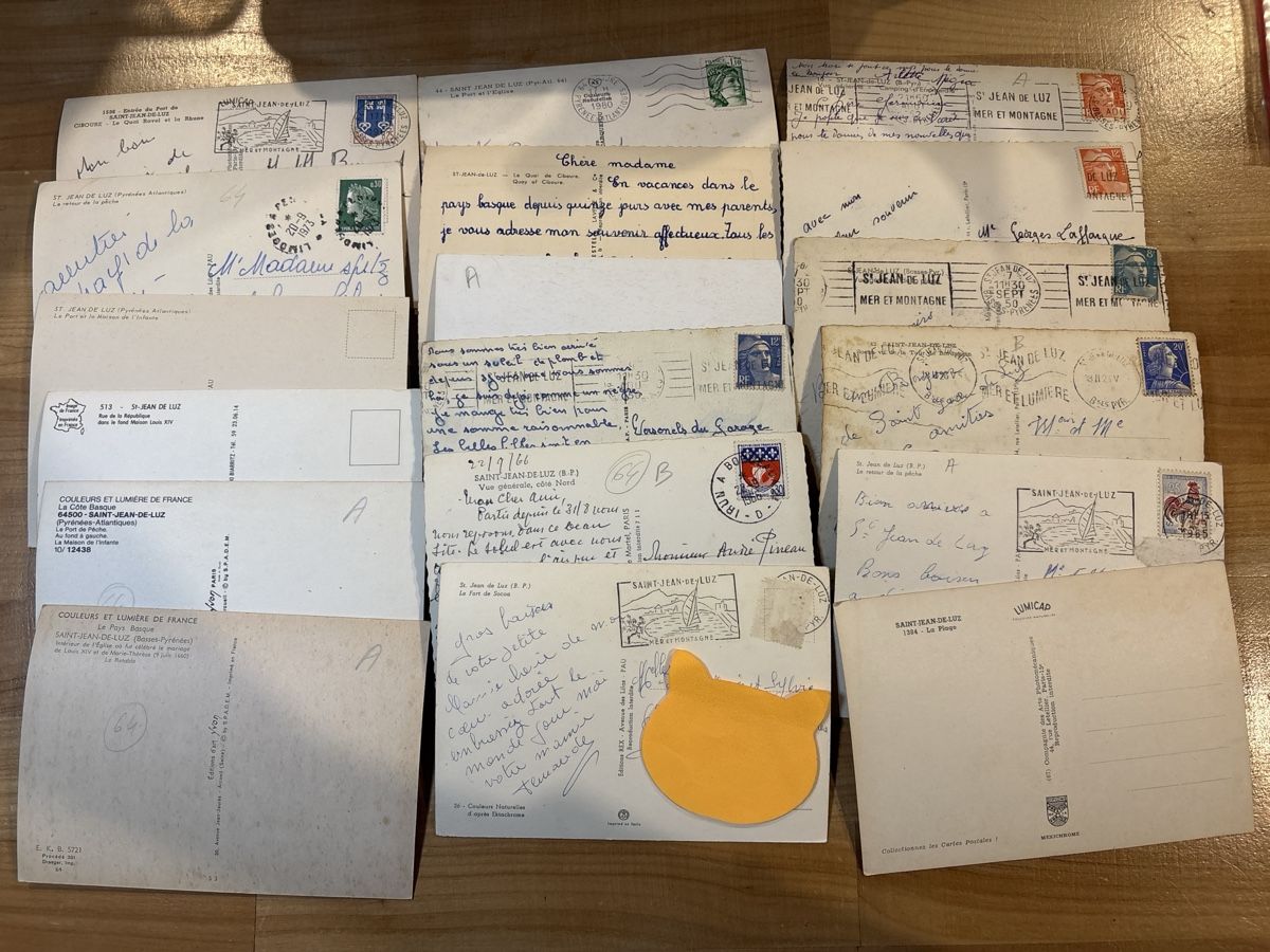 Ansichtskarten: AK von Saint-Jean de Luz – Gebraucht aus Rümlang von Brieftaube1 2