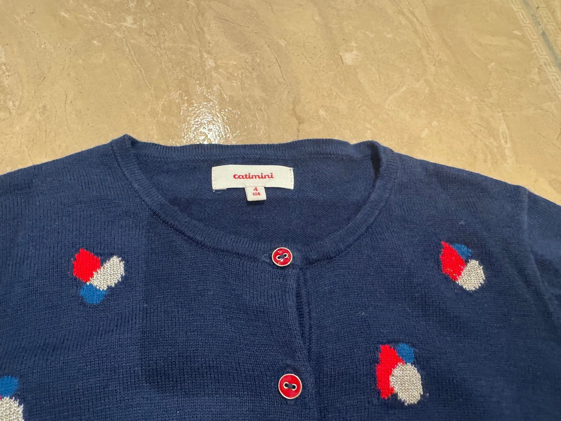 Catimini Jacken & Mäntel: Catimini NWT süsse Strickjacke, 4J 104 – Neu (gemäss Beschreibung) aus Klingnau von Markus14 2
