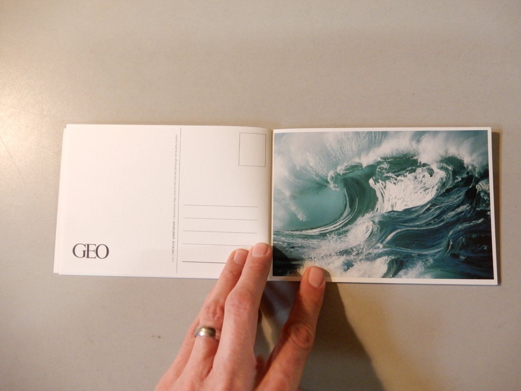 Ansichtskarten: GEO Postkarten-Set "Das Universum des Menschen" – Gebraucht aus Erstfeld von Mario_boe0 6