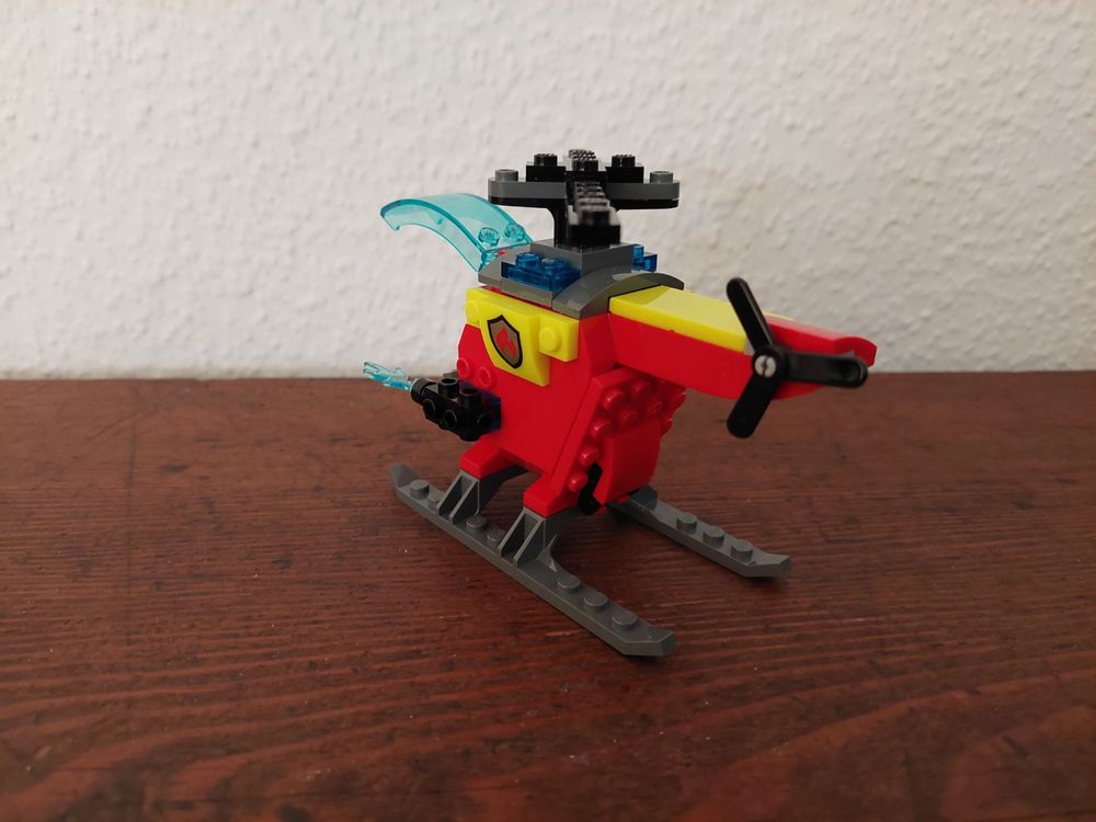 Lego Giocattoli: LEGO CITY Feuerwehrauto 60107 & Helikopter 60318 – Usato da Möhlin venduto da Kecksli 9