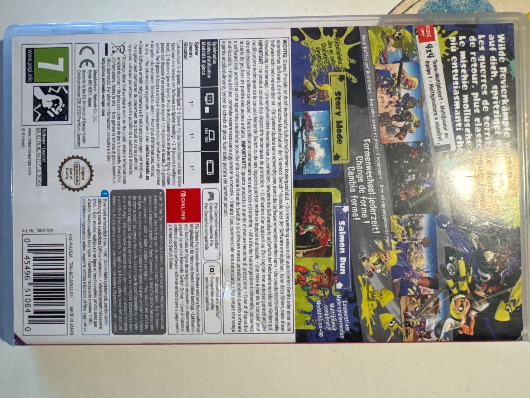 Nintendo Giochi: Splatoon 3 Nintendo Switch Game Like New Condition – Usato da St.Gallen venduto da 30books 2