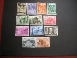 1949 VATIKAN SATZ FREIMARKEN, Mi 149-160 POSTFRISCH Mi 140.-