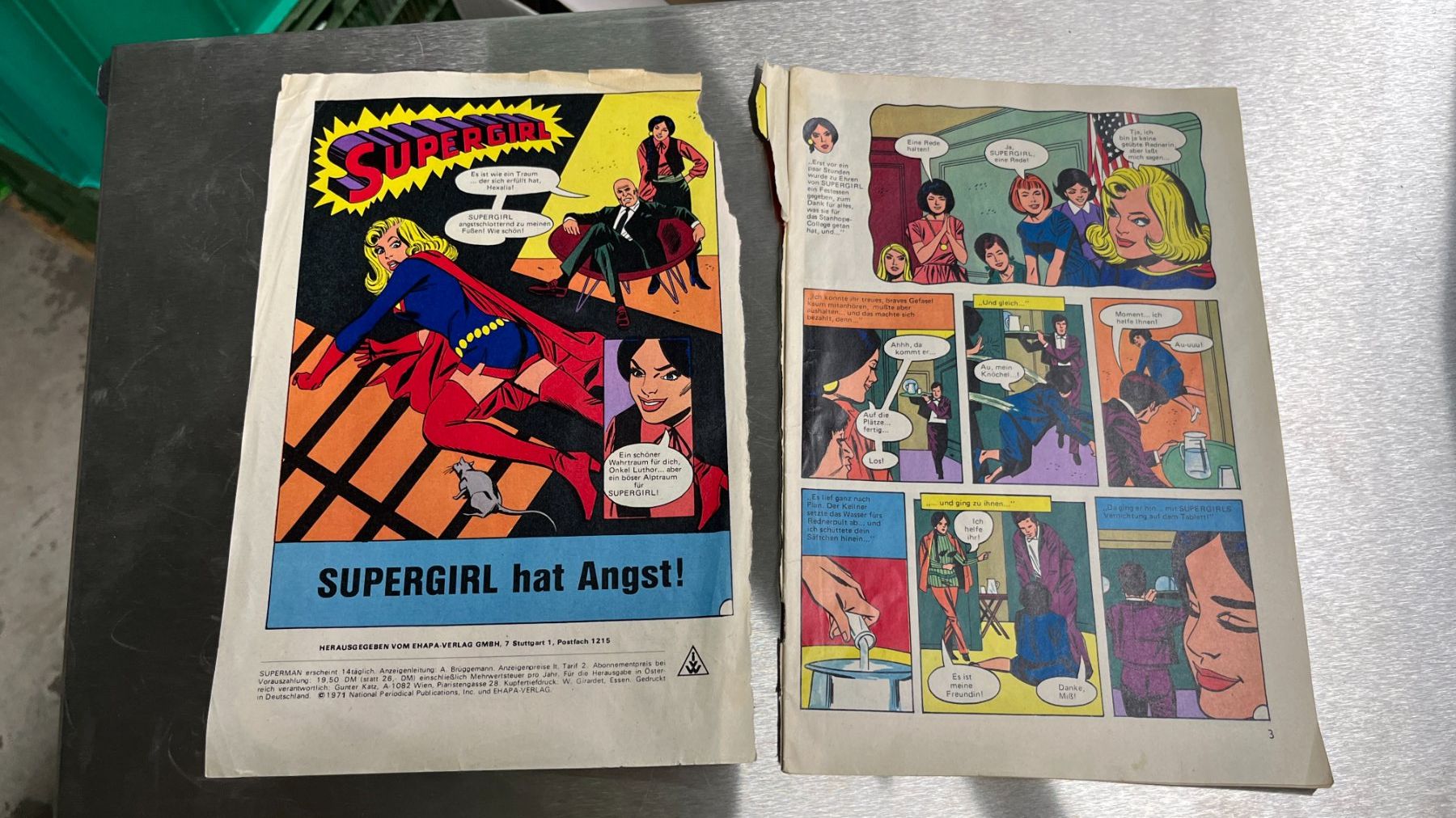 Comics: Superman Batman Heft 10, 15 .Mai 1971 – Gebraucht aus Bern von daskannweg 3