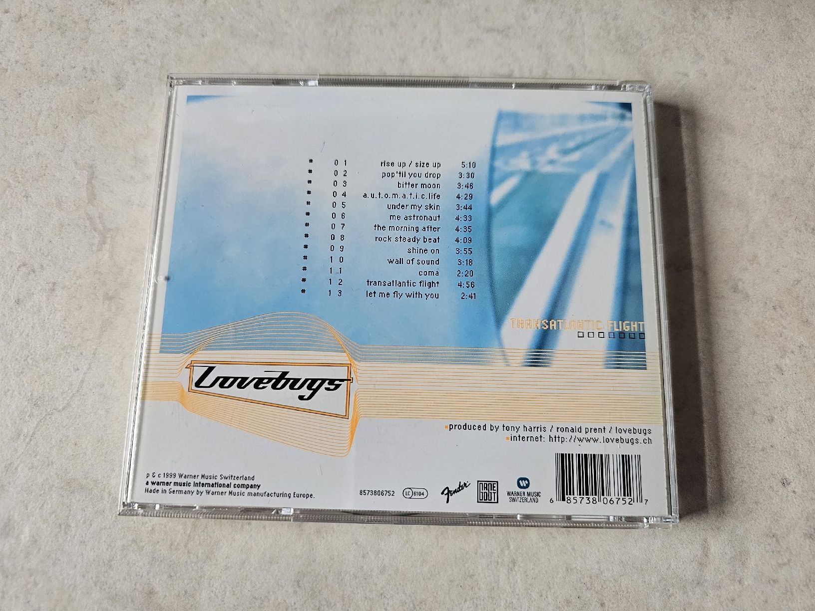CD: Lovebugs  -  Transatlantic Flight – Usato da Schneisingen venduto da backstore24 1