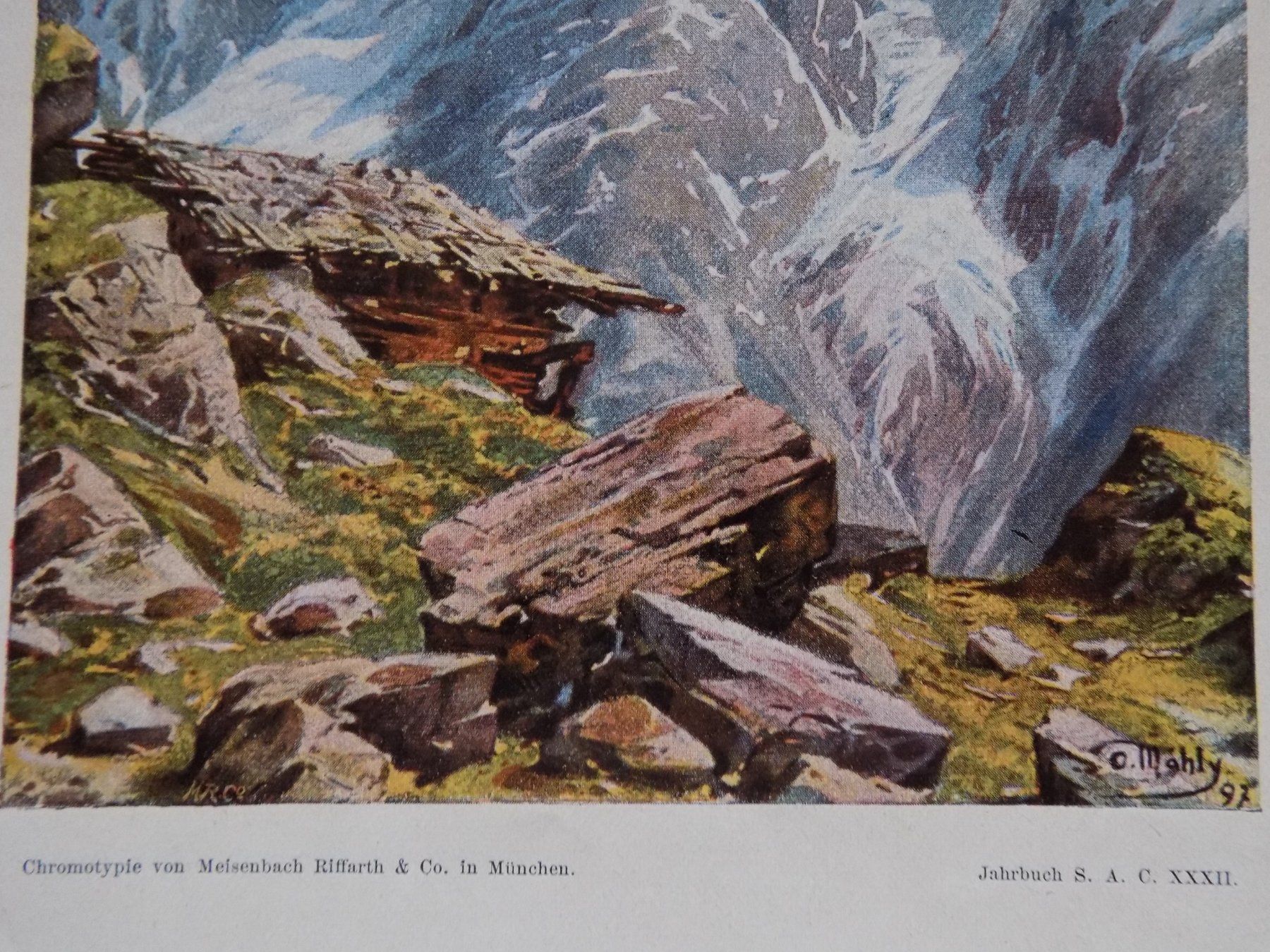 Incisioni: Bietschhorn Wallis – Usato da Risch venduto da Rischli15 7