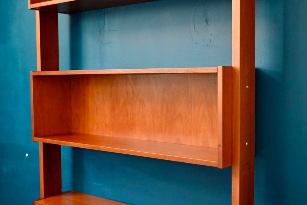 Scaffali: Étagère à caissons bibliothèque murale en teck wall system – Usato da COLMAR venduto da Sophiebellelurette 9