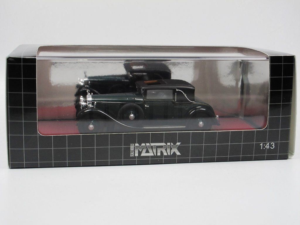 Modellini d'auto: HISPANO SUIZA H6B 1927 GREEN 1:43 MATRIX – Nuovo e nell'imballaggio originale da Suhr venduto da Moebelsiralfred 2