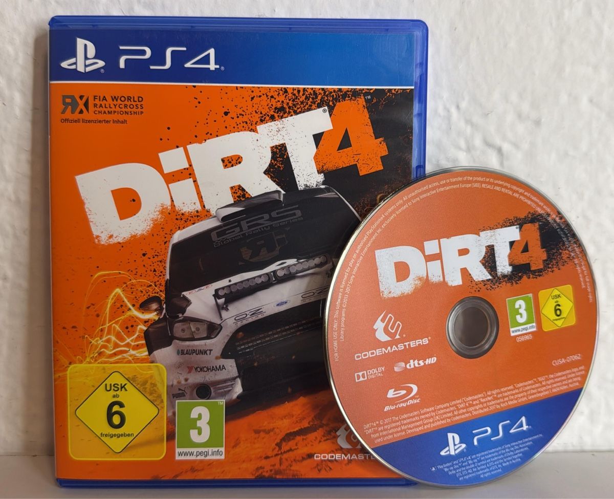 Sony Giochi: DiRT 4 PS4/PS5 Rally Racing Game - TOP! – Usato da Ehrendingen venduto da bubulence